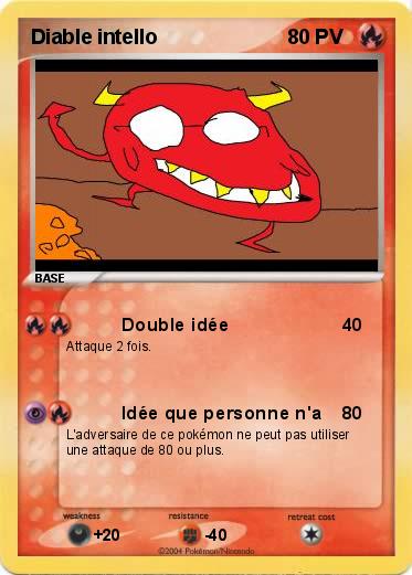 Pokemon Diable intello