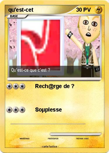 Pokemon qu'est-cet