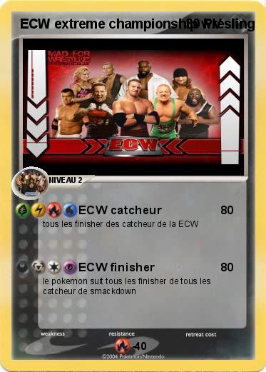 Pokemon ECW extreme championship wresling