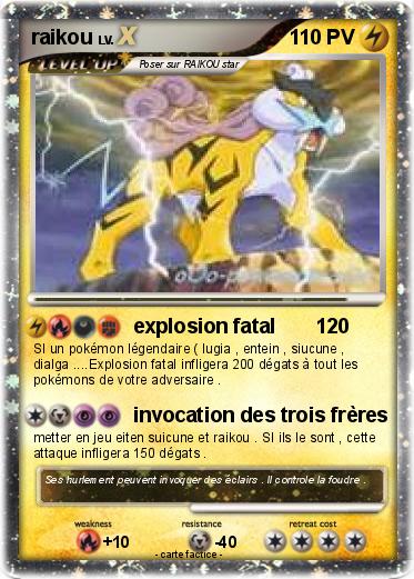 Pokemon raikou