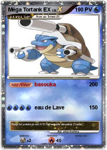 Pokemon Méga Tortank EX