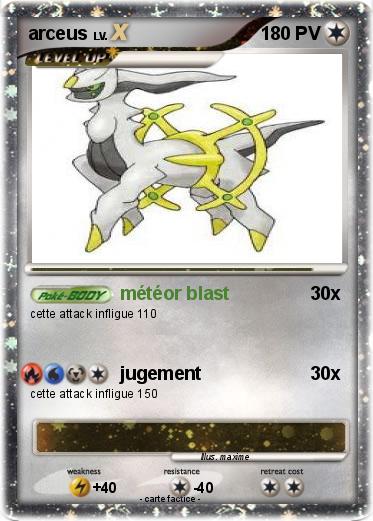 Pokemon arceus