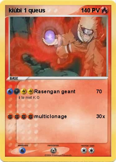 Pokemon kiùbi 1 queus