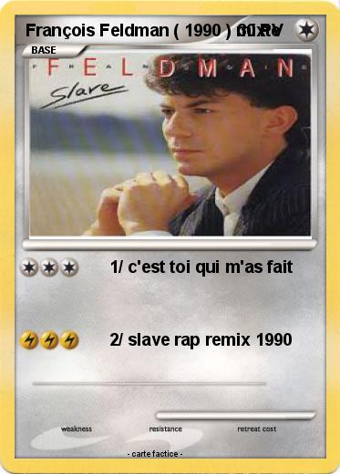 Pokemon François Feldman ( 1990 ) mixte