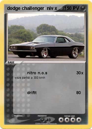 Pokemon dodge challenger  niv x                   