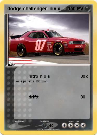 Pokemon dodge challenger  niv x                   
