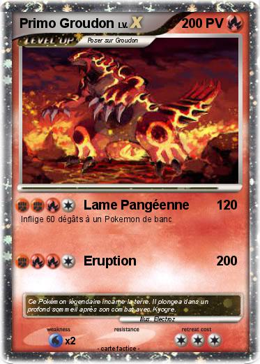 Pokemon Primo Groudon