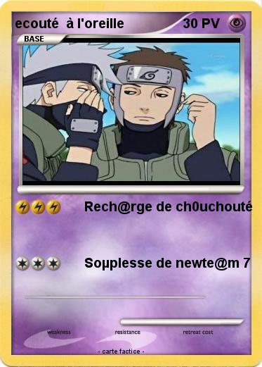 Pokemon ecouté  à l'oreille