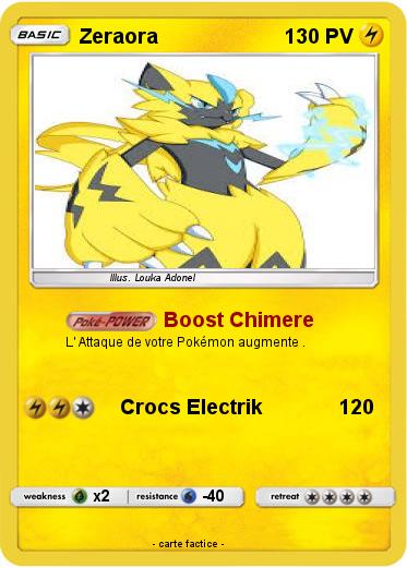 Pokemon Zeraora