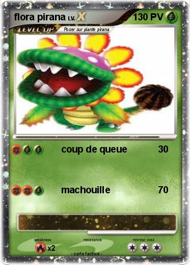Pokemon flora pirana