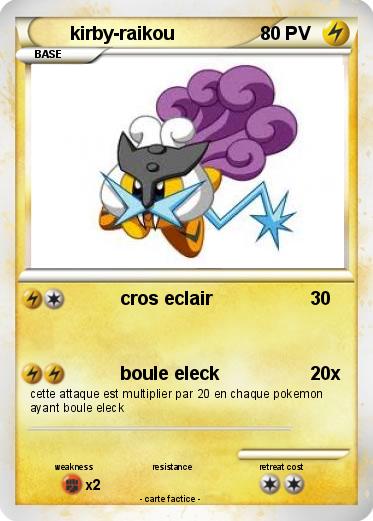 Pokemon kirby-raikou