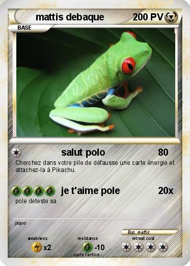 Pokemon mattis debaque