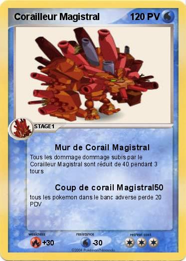 Pokemon Corailleur Magistral