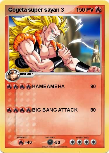 Pokemon Gogeta super sayan 3