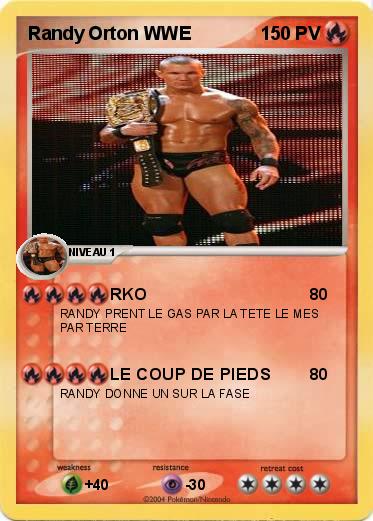 Pokemon Randy Orton WWE