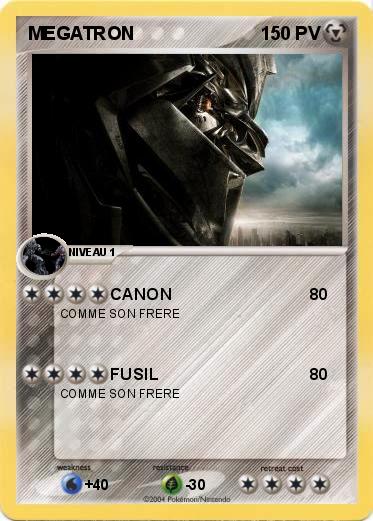 Pokemon MEGATRON
