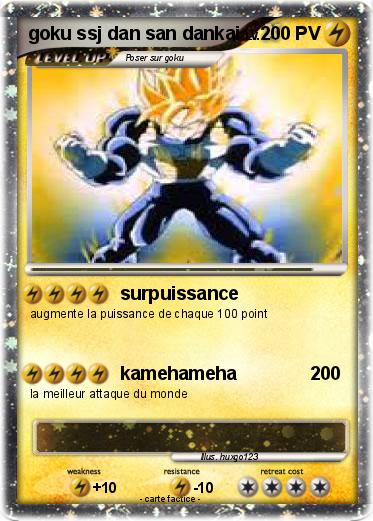 Pokemon goku ssj dan san dankai