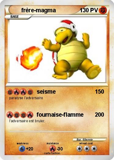 Pokemon frère-magma