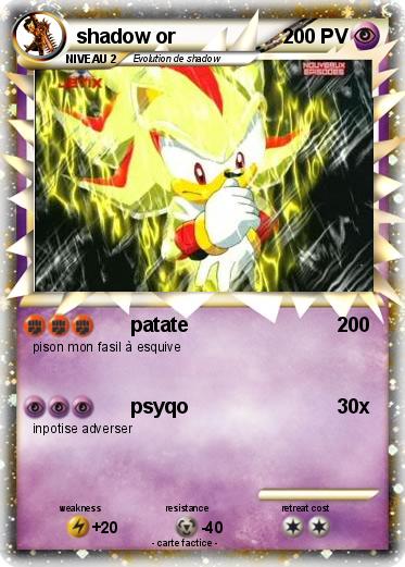 Pokemon shadow or