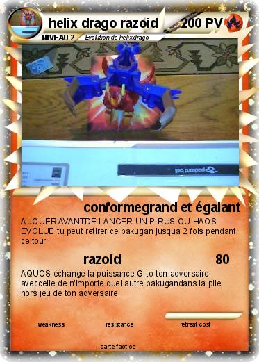 Pokemon helix drago razoid