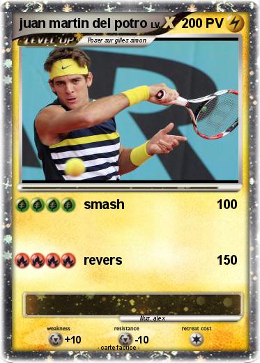 Pokemon juan martin del potro