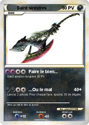 Pokemon Saint sinistres