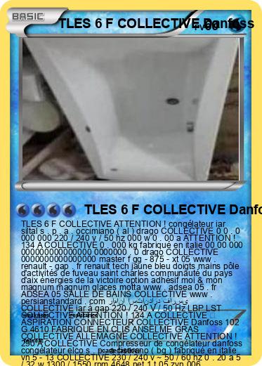Pokemon TLES 6 F COLLECTIVE Danfoss