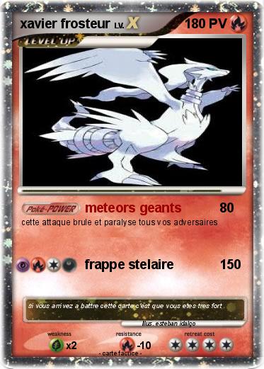 Pokemon xavier frosteur