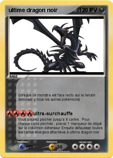 Pokemon ultime dragon noir