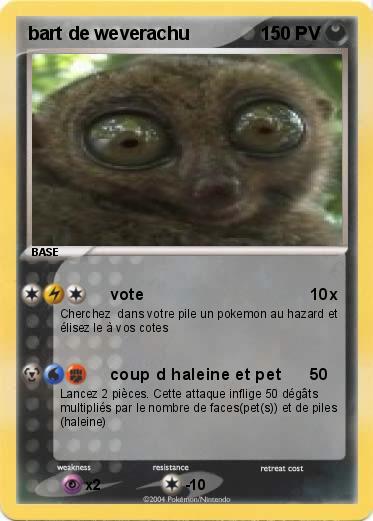 Pokemon bart de weverachu