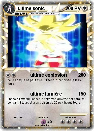 Pokemon ultime sonic