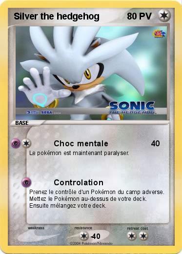 Pokemon Silver the hedgehog