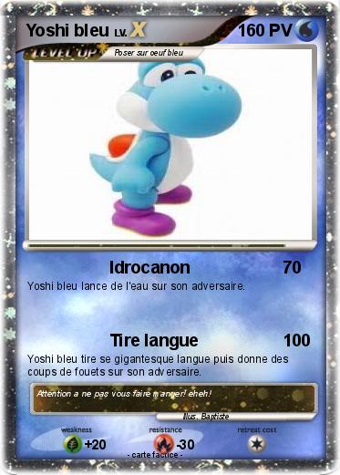 Pokemon Yoshi bleu