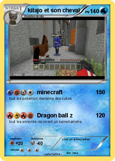 Pokemon kitajo et son cheval