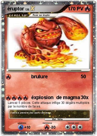 Pokemon éruptor