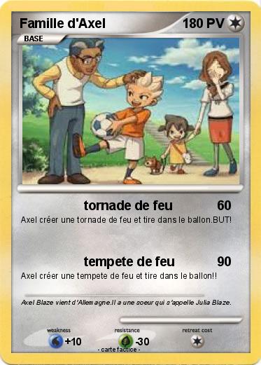 Pokemon Famille d'Axel