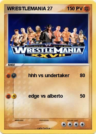 Pokemon WRESTLEMANIA 27