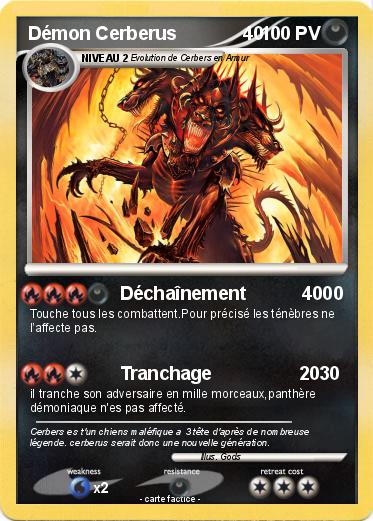 Pokemon Démon Cerberus             40