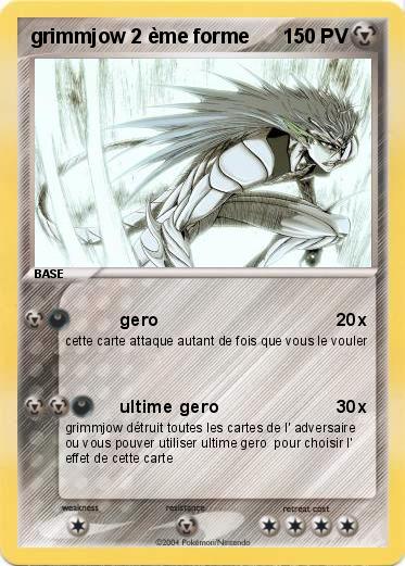 Pokemon grimmjow 2 ème forme
