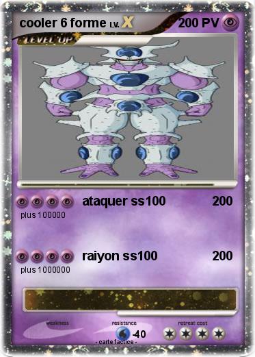 Pokemon cooler 6 forme