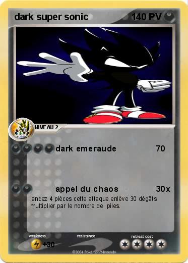 Pokemon dark super sonic