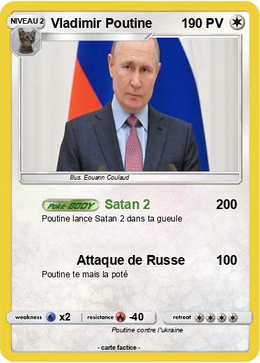 Pokemon Vladimir Poutine