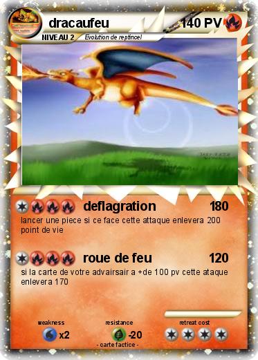 Pokemon dracaufeu
