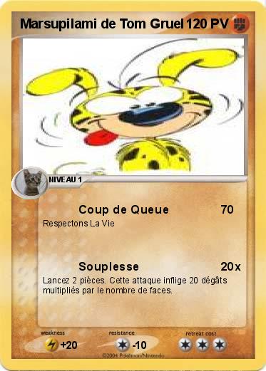 Pokemon Marsupilami de Tom Gruel 