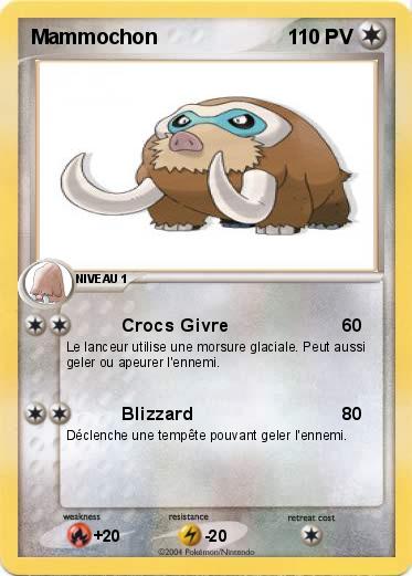 Pokemon Mammochon