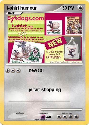 Pokemon t-shirt humour