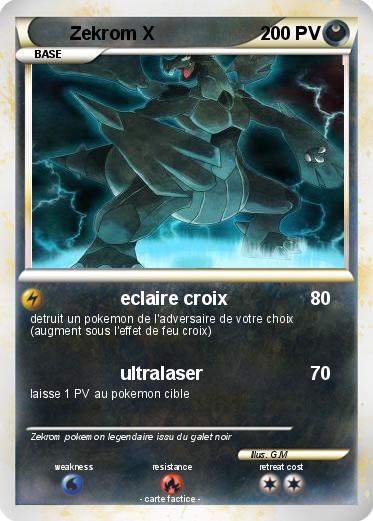 Pokemon Zekrom X
