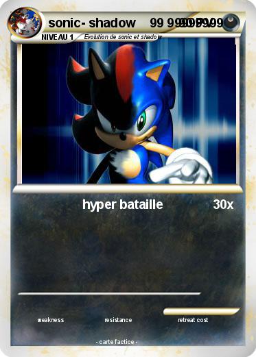Pokemon sonic- shadow    99 99999999