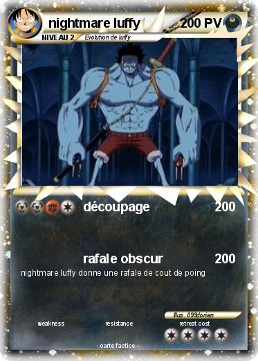 Pokemon nightmare luffy