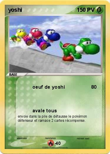 Pokemon yoshi